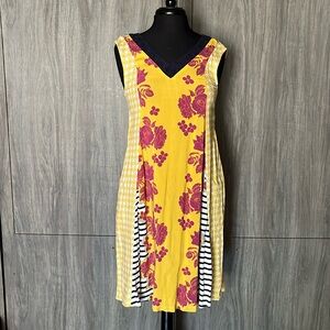 Matilda Jane mustard floral dress